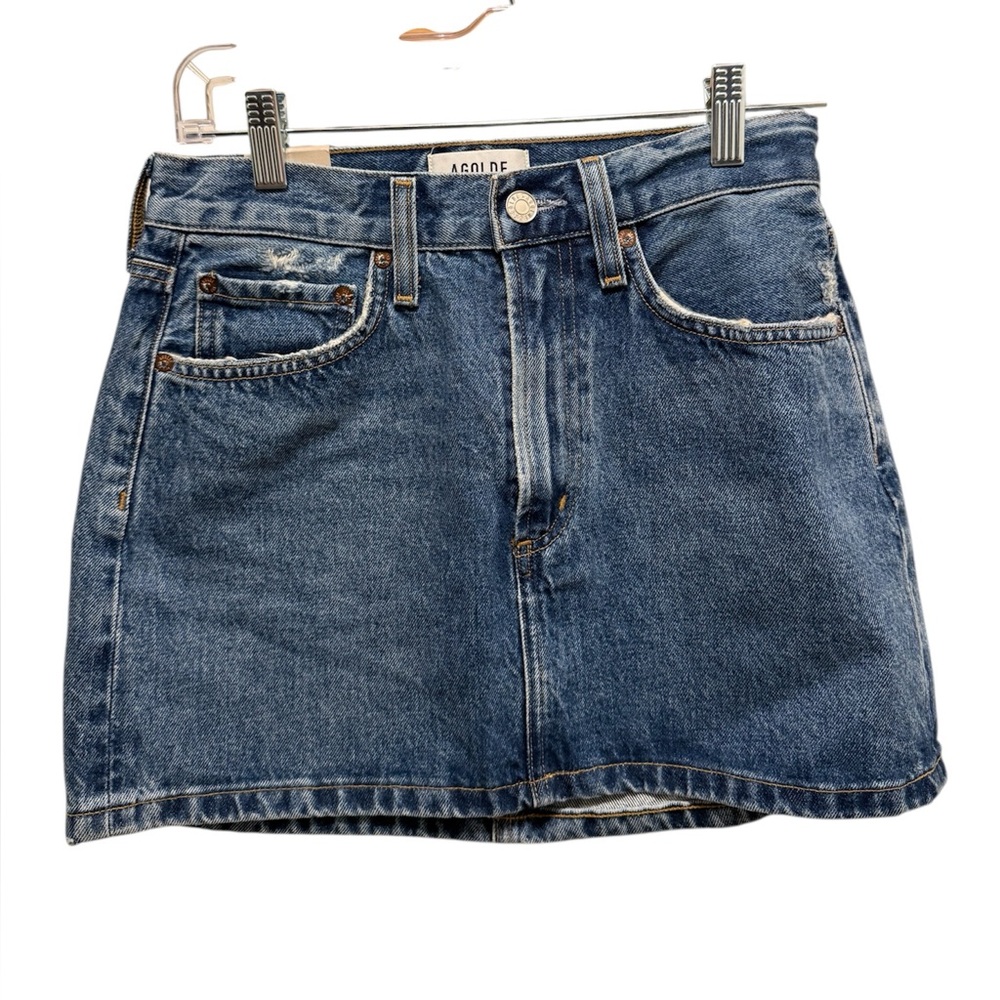 NWT Agolde Liv Mini Skirt Size 24